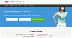 Desktop Screenshot of candidadietplan.com